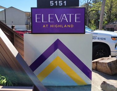 Elevate Monument Sign